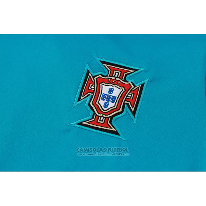 Fato de Treino Portugal Manga Curta 2024-2025 Verde - Calcas Curta